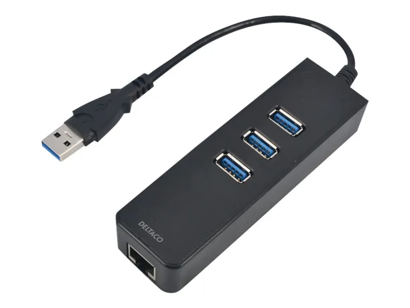 Alternativ bild 0 för Deltaco USB 3.0 Network Adapter