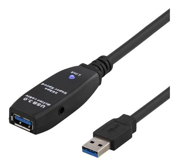 Alternativ bild 0 för Deltaco Usb Ext Ha-ho Usb 3.0 7m 7m Usb A Usb A Svart