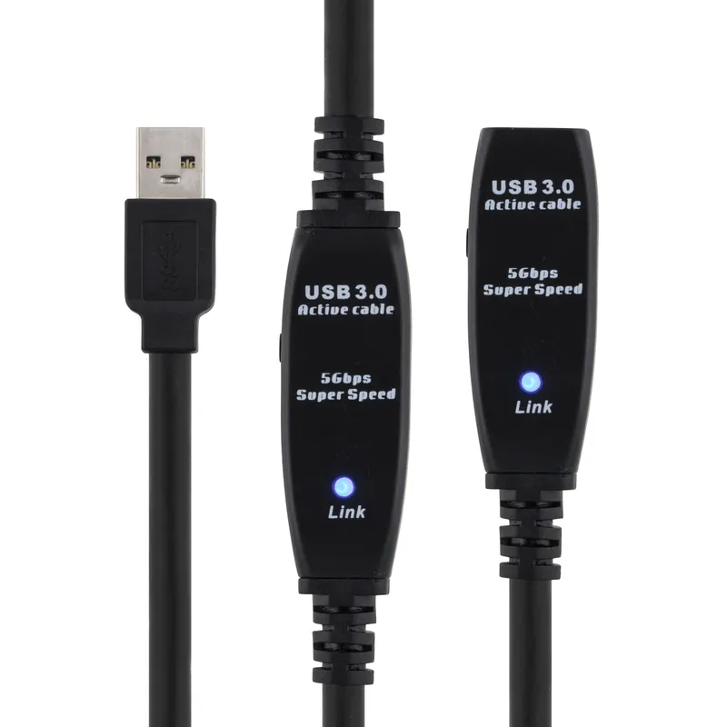 Bild 2 för Deltaco Usb3-1008 15m Usb A Usb A Svart
