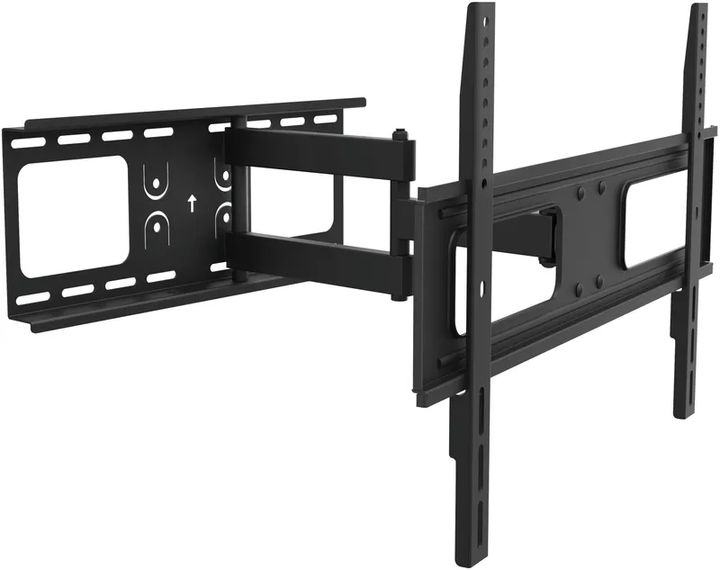 Bild 1 för DELTACO väggfäste för TV/skärm, 32-75”, max 50kg, 3 leder, svart