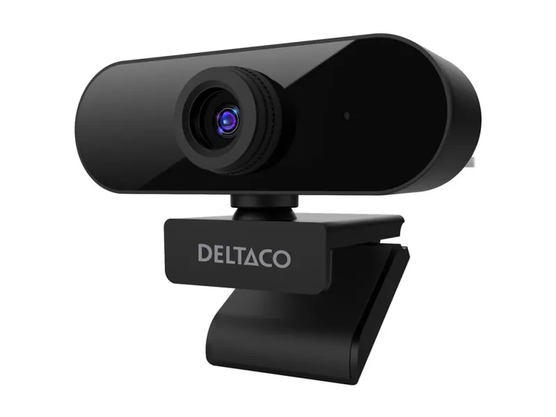 Alternativ bild 0 för Deltaco W-100 Webcam 1080p