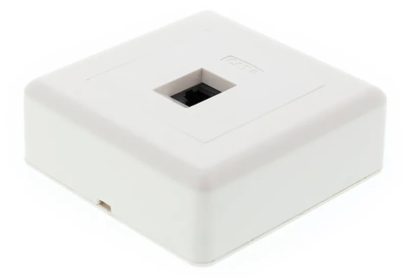 Bild 2 för Deltaco Wall Outlet 1-port Cat 6
