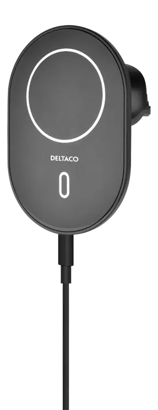 Produktfoto för Deltaco wireless car charger with magnet compatib