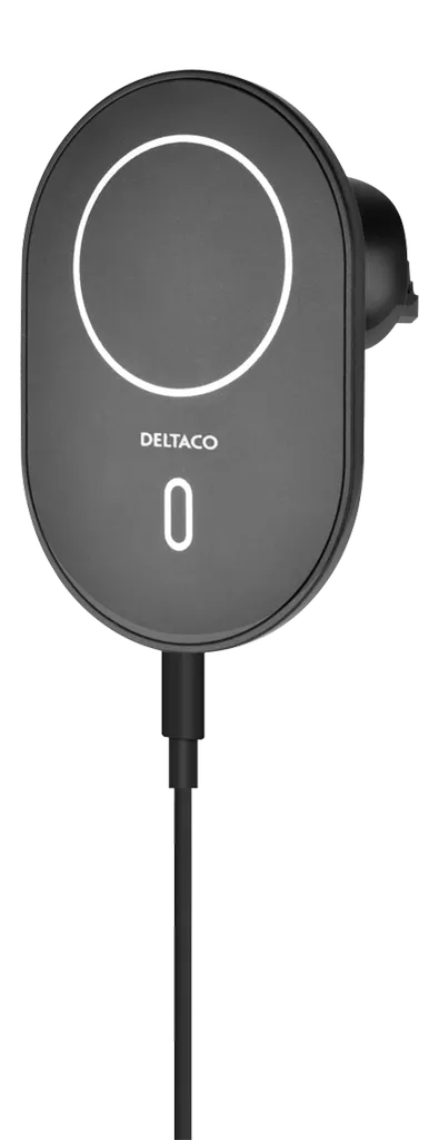 Alternativ bild 0 för Deltaco wireless car charger with magnet compatib