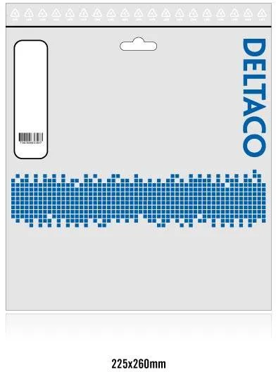 Bild 2 för DELTACO XLR-1100 - Ljudkabel - XLR3 hona till XLR3 hane - 10 m - svart