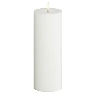 Produktfoto för Deluxe Homeart, LED blockljus 7,5x20 cm vit