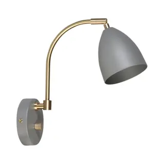 Produktfoto för Deluxe LED vägglampa (Grå)