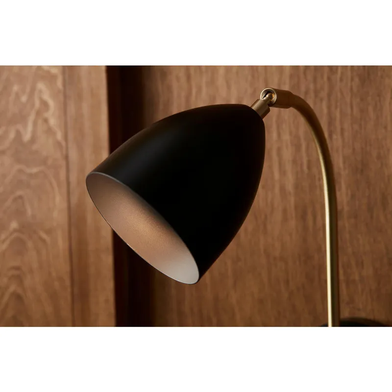 Bild 4 för Deluxe LED vägglampa (Svart)