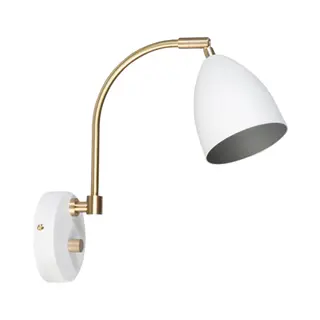 Produktfoto för Deluxe LED vägglampa (Vit)