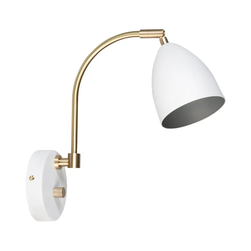 Alternativ bild 0 för Deluxe LED vägglampa (Vit)