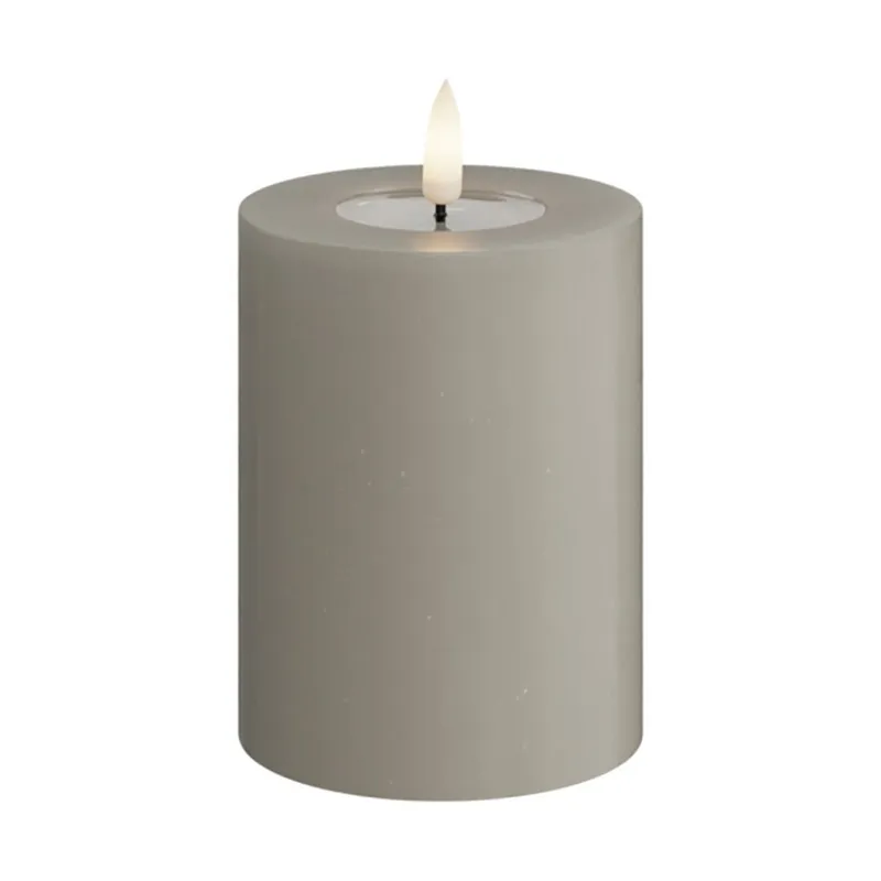 Alternativ bild 0 för DeluxeHomeart - Blockljus Led 7,5x10 cm Sand