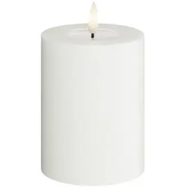 Produktfoto för DeluxeHomeart - Blockljus LED 7,5x10 cm vit