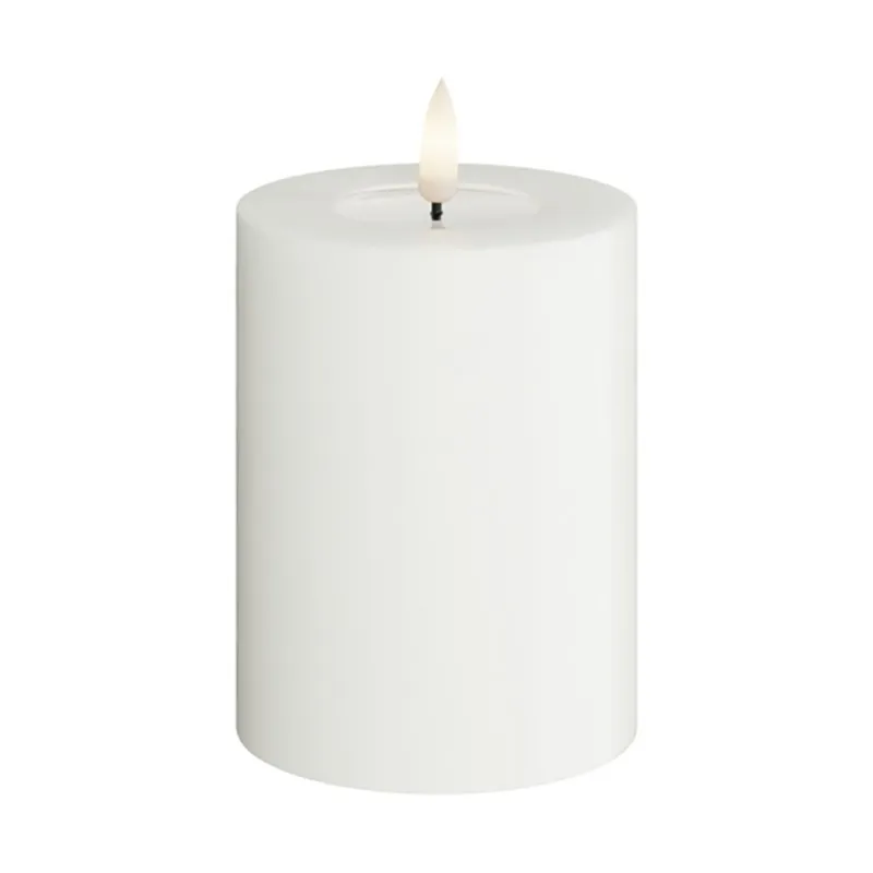 Alternativ bild 0 för DeluxeHomeart - Blockljus LED 7,5x10 cm vit