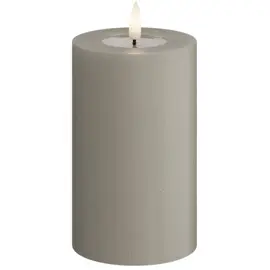 Produktfoto för DeluxeHomeart - Blockljus LED 7,5x12,5 cm sand