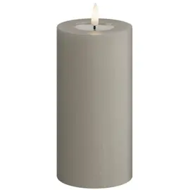 Produktfoto för DeluxeHomeart - Blockljus Led 7,5x15 cm Sand