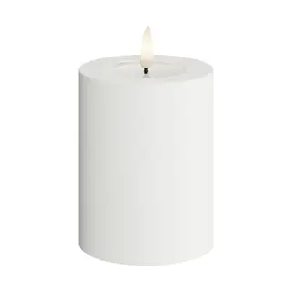 Produktfoto för DeluxeHomeart - Blockljus LED Utomhus 7,5x10 cm vit
