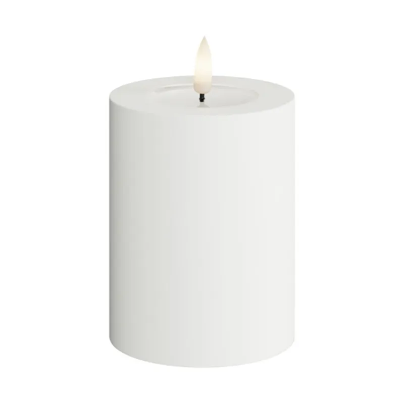 Alternativ bild 0 för DeluxeHomeart - Blockljus LED Utomhus 7,5x10 cm vit