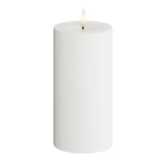 Produktfoto för DeluxeHomeart - Real Flame Led Utomhusljus 7,5x15 cm Vit