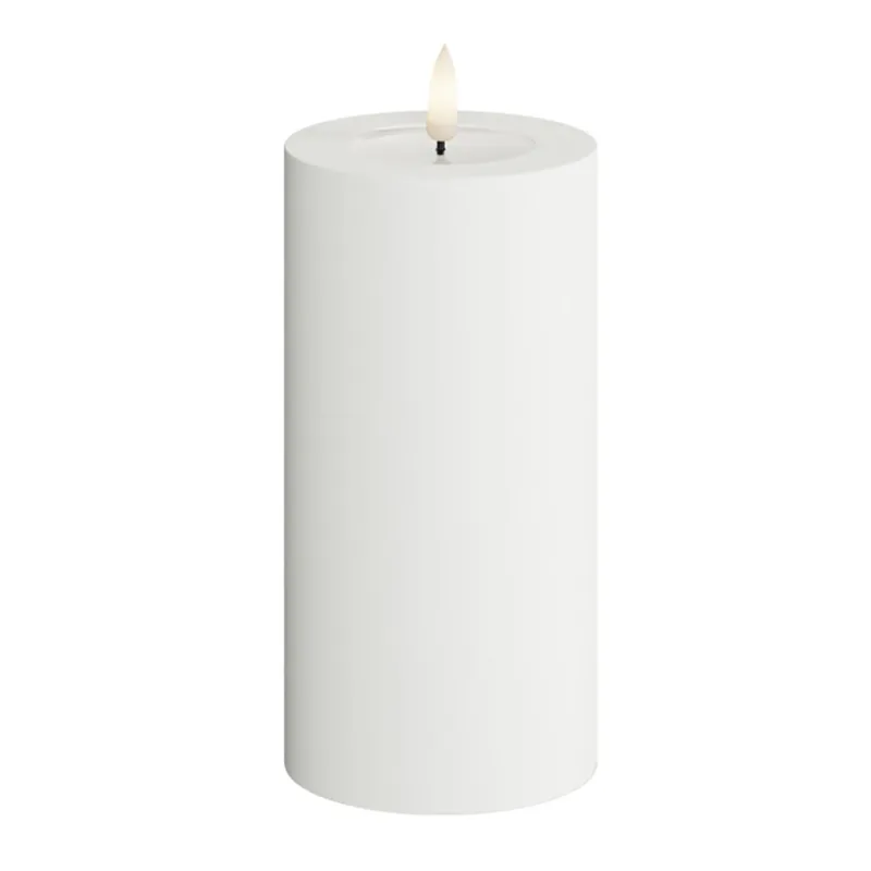 Alternativ bild 0 för DeluxeHomeart - Real Flame Led Utomhusljus 7,5x15 cm Vit