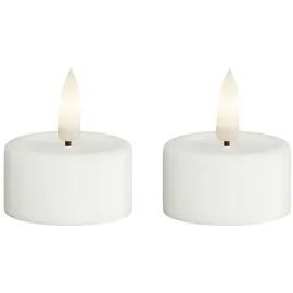 Alternativ bild 0 för DeluxeHomeart - Värmeljus LED 4,1 cm 2-pack vit