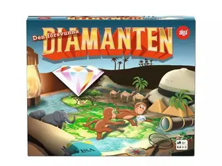 Produktfoto för Den försvunna diamanten, brädspel, 2 till 5 spelare