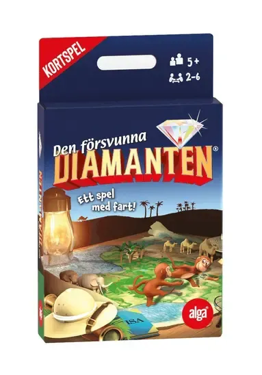 Alternativ bild 0 för Den försvunna diamanten Kortspel SE