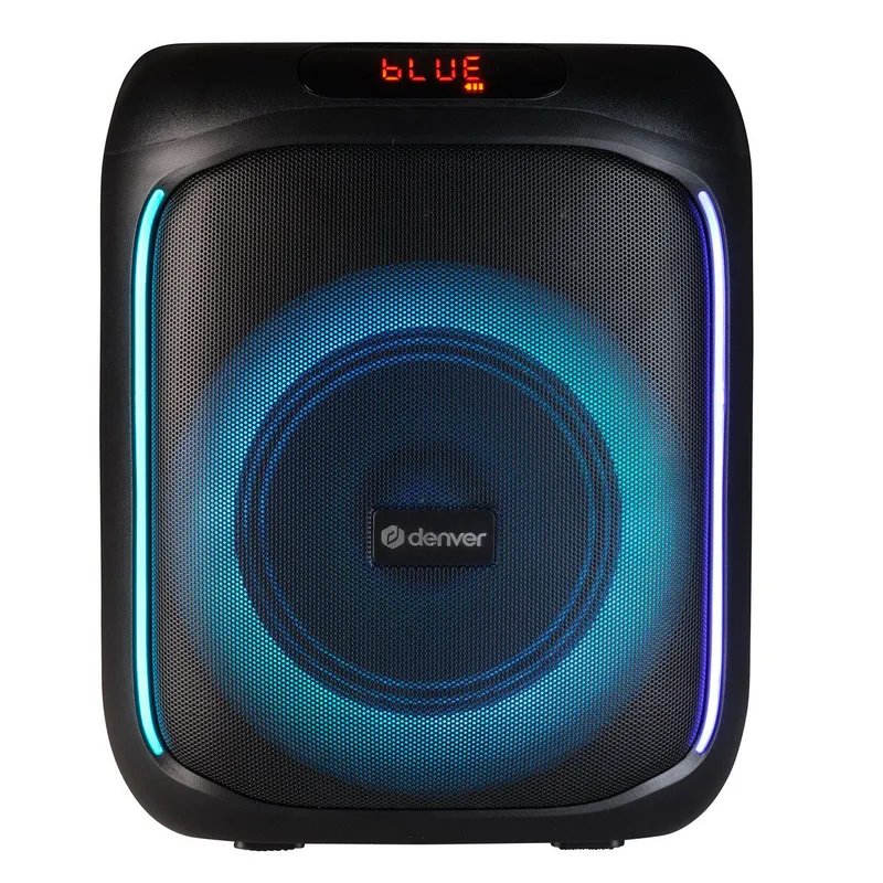 Bild 1 för DENVER BPS-165 - Partyhögtalare - trådlös - Bluetooth - 20 Watt