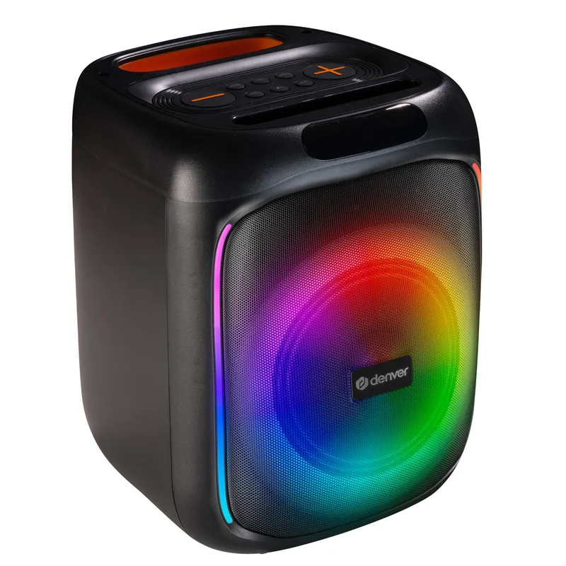 Bild 2 för DENVER BPS-165 - Partyhögtalare - trådlös - Bluetooth - 20 Watt