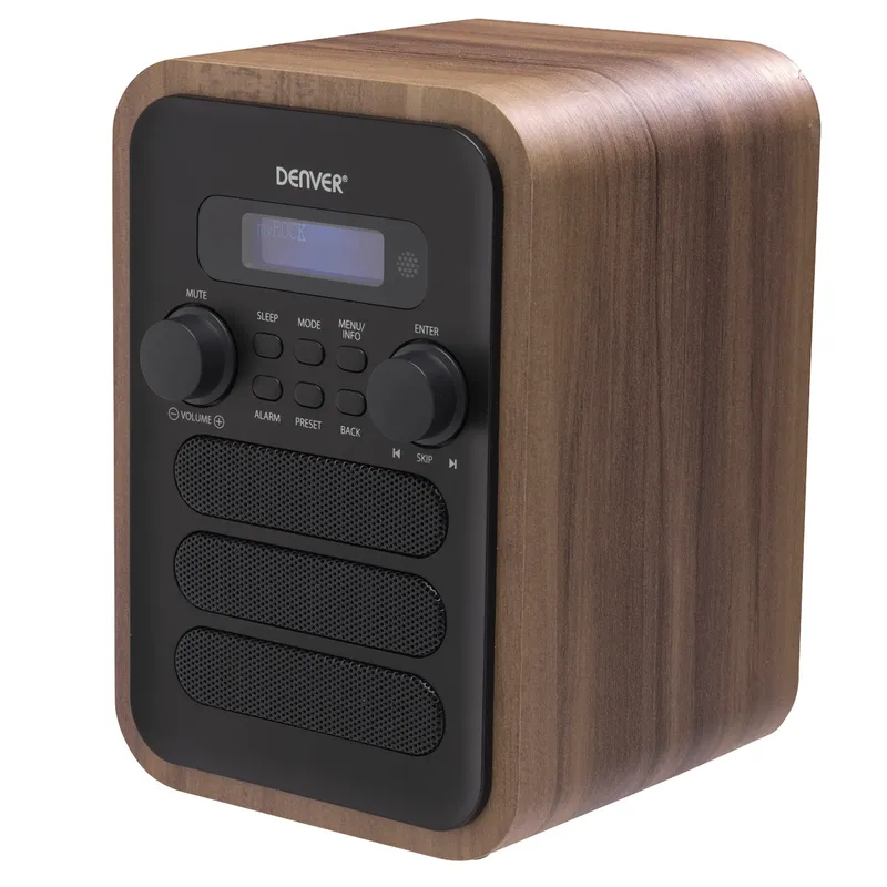 Bild 2 för DENVER DAB-48 - DAB-radio - 2.5 Watt (Total) - grå