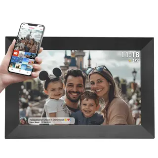 Produktfoto för DENVER FRAMEO PFF-1024BLACK - Black