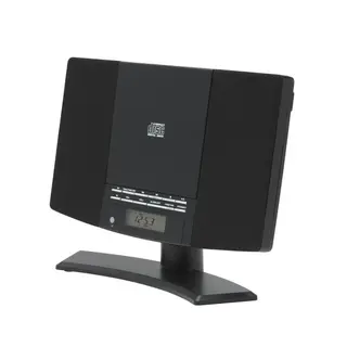 Produktfoto för Denver MC-5220 BLACK, Svart, FM, LCD, Blå, Paus, Play, Repetera allt, Repetera en, Stopp, AC