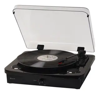 Produktfoto för Denver VPL-230B, Halvautomatisk, Svart, Plast, Trä, 33 1/3,45,78 RPM, 33 1/3,45,78 RPM, Rotations-