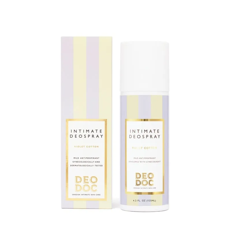Bild 1 för DeoDoc intimdeodorant Violet Cotton 125 ml