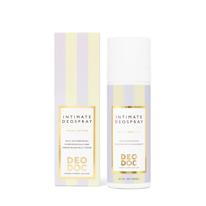 Bild 2 för DeoDoc intimdeodorant Violet Cotton 125 ml