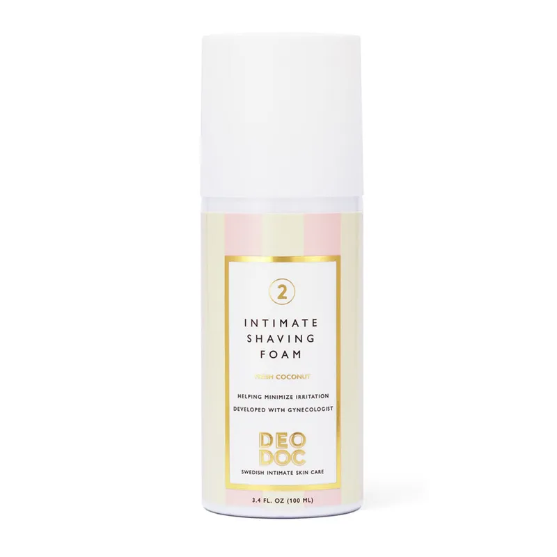 Bild 2 för DeoDoc Shaving foam Fresh Coconut 100 ml