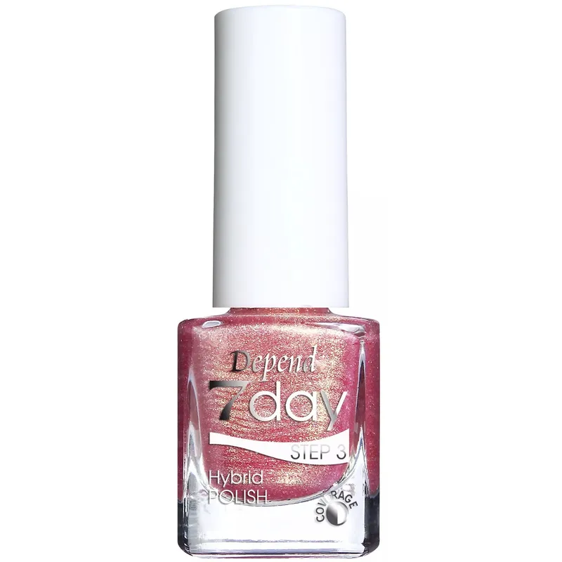 Alternativ bild 0 för Depend 7day Hybrid Polish 7111 Healing Peony 5 ml