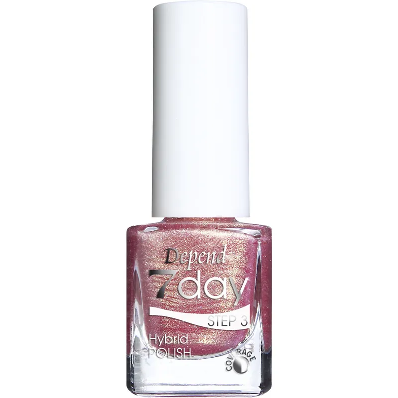 Alternativ bild 0 för Depend 7day Hybrid Polish 7111 Healing Peony 5 ml