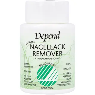 Produktfoto för Depend Dip-in Nail Polish Remover ECO-friendly 75 ml