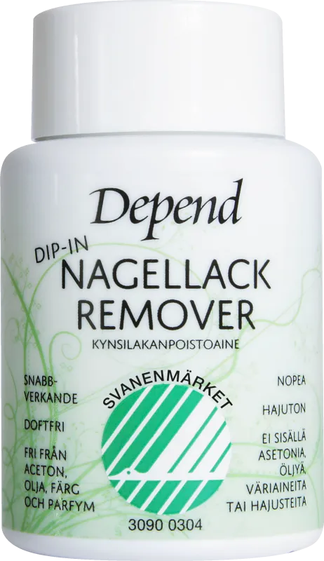 Alternativ bild 0 för Depend Dip-in Nail Polish Remover ECO-friendly 75 ml