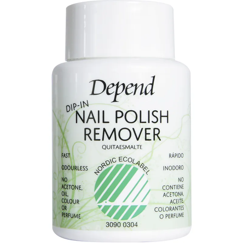Alternativ bild 0 för Depend Dip-in Nail Polish Remover ECO-friendly 75 ml