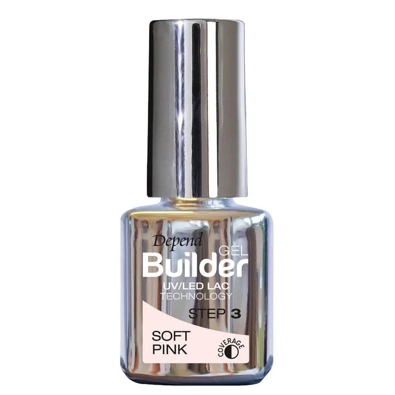 Bild 2 för Depend Gel Builder Soft Pink 5 ml