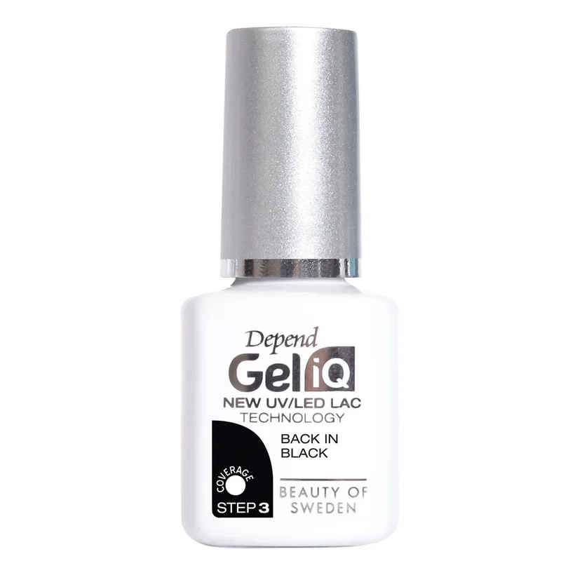 Bild 2 för Depend Gel iQ Back in Black 5 ml