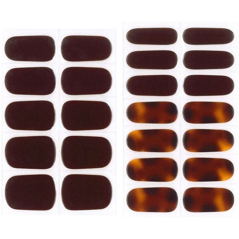 Bild 2 för Depend Gel iQ Gel Nail Strips Turtle Shell