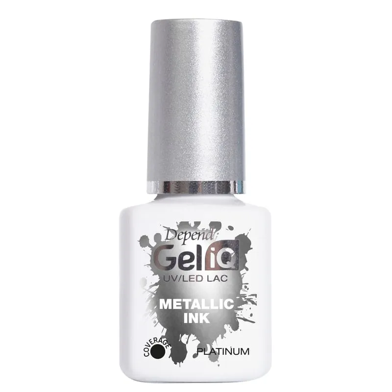 Bild 1 för Depend GeliQ Effects Metallic Ink Platinum