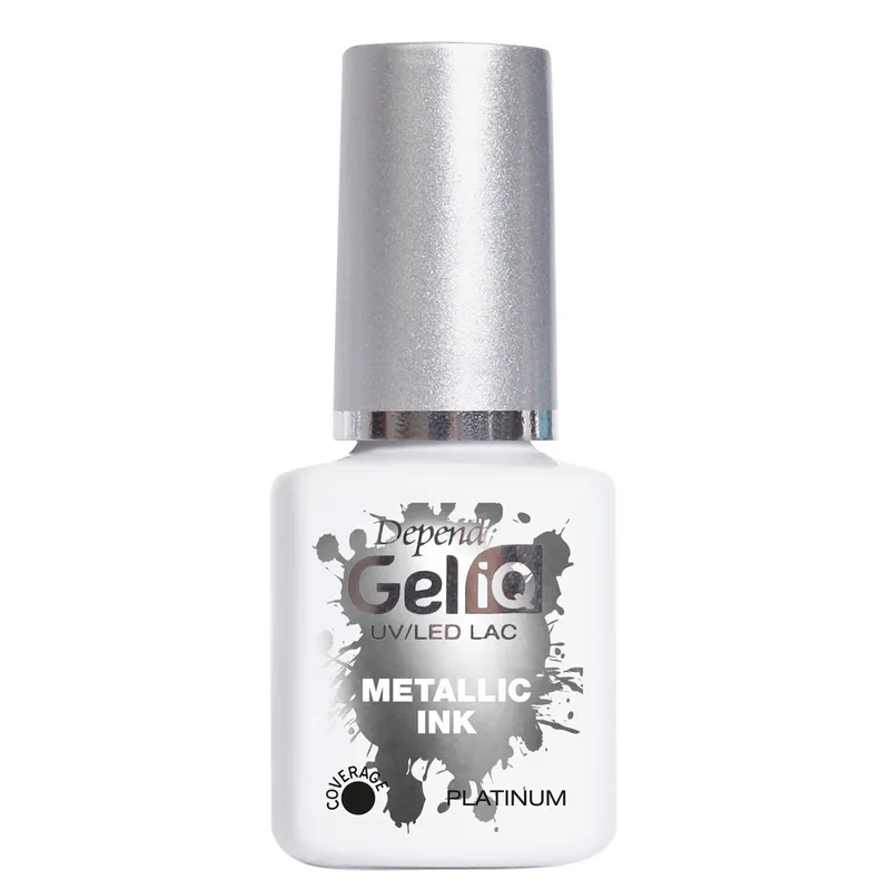 Bild 2 för Depend GeliQ Effects Metallic Ink Platinum