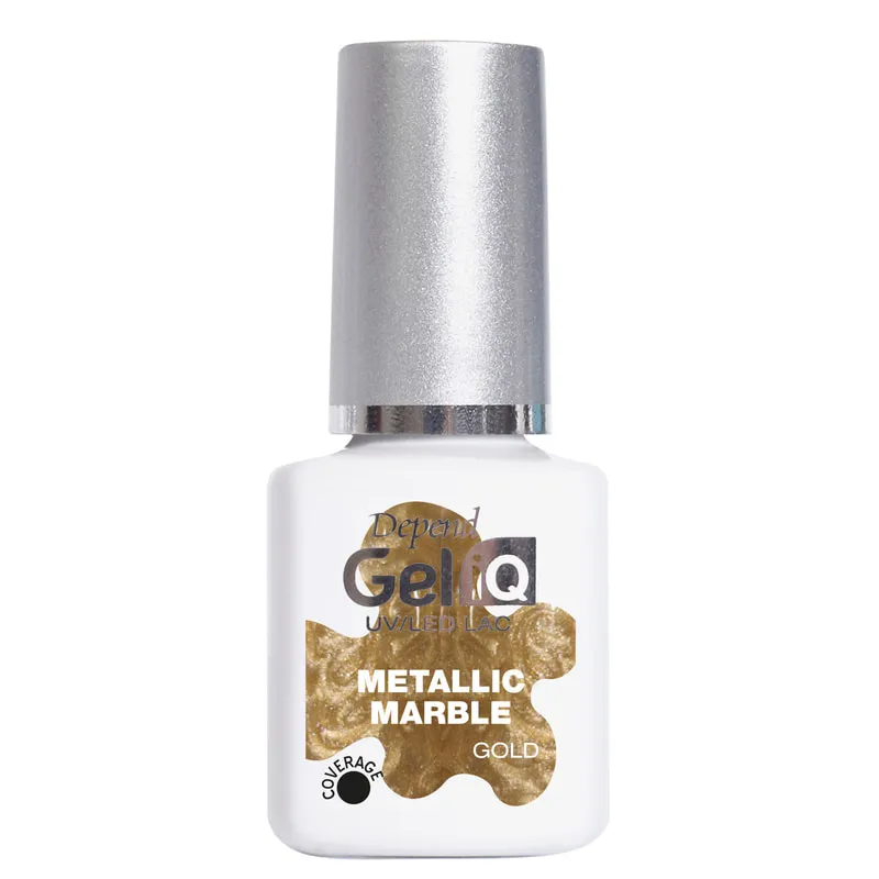Bild 1 för Depend GeliQ Effects Metallic Marble Gold