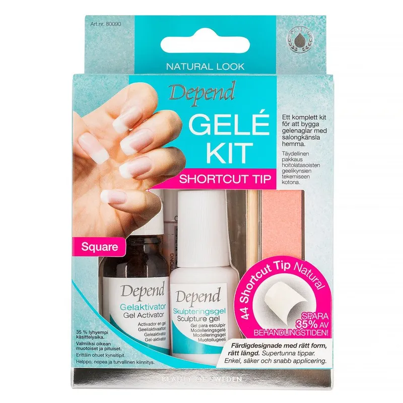 Bild 1 för Depend Gelkit Natural Look Shortcut Tip
