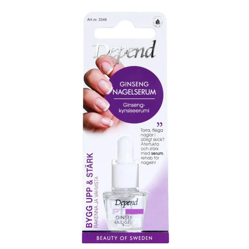 Bild 1 för Depend Ginseng Nagelserum 8 ml