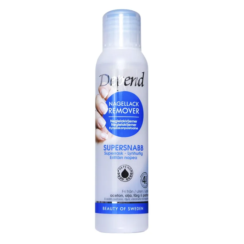 Bild 2 för Depend Nail Polish Remover Super Quick 100 ml