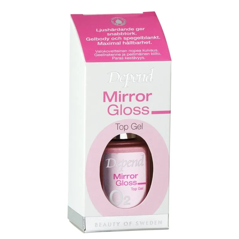 Bild 1 för Depend O2 Nail Care (Hybrid Speed Glossy) Top Gel  11 ml